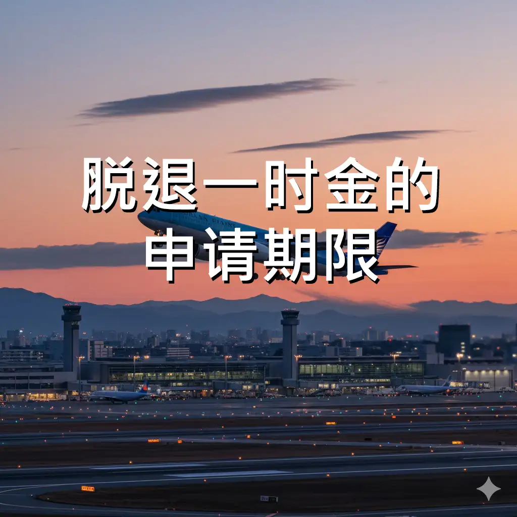 能申请退出补助金（脱退一时金）的期限是？