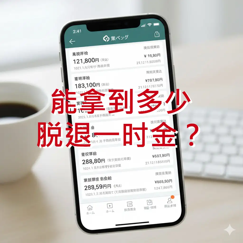 能拿到多少钱的脱退一时金？